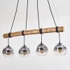 Ripoll Lampadario a sospensione, Lampada a sfera, Lampada a sospensione Écru, Nero, 4-Luci