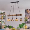Ripoll Lampadario a sospensione, Lampada a sfera, Lampada a sospensione Écru, Nero, 4-Luci
