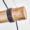 Ripoll Lampadario a sospensione, Lampada a sfera, Lampada a sospensione Écru, Nero, 4-Luci