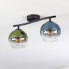 Koyoto Plafoniera, Lampada a sfera Blu, Verde, Chiaro, 2-Luci