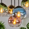 Koyoto Plafoniera, Lampada a sfera Blu, Oro, Verde, Chiaro, Ramato, 5-Luci