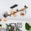 Chehalis Plafoniera, Lampada a sfera Oro, Nero, 10-Luci