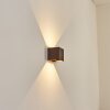 Tamarin Lampada da parete per esterno, Applique LED Ruggine, 2-Luci