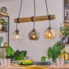 Ripoll Lampadario a sospensione, Lampada a sfera, Lampada a sospensione Écru, Nero, 3-Luci