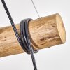 Ripoll Lampadario a sospensione, Lampada a sfera, Lampada a sospensione Écru, Nero, 3-Luci