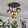 Koyoto Plafoniera, Lampada a sfera 45 cm Blu, Oro, Verde, Chiaro, 5-Luci
