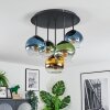 Koyoto Plafoniera, Lampada a sfera 45 cm Blu, Oro, Verde, Chiaro, 5-Luci