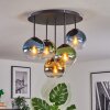 Koyoto Plafoniera, Lampada a sfera 45 cm Blu, Oro, Verde, Chiaro, 5-Luci