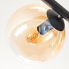 Gastor Plafoniera, Lampada a sfera Ambrato, Chiaro, 5-Luci