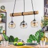 Ripoll Lampadario a sospensione, Lampada a sfera, Lampada a sospensione Écru, Nero, 3-Luci