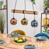 Ripoll Lampadario a sospensione, Lampada a sfera, Lampada a sospensione Écru, Nero, 3-Luci