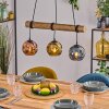 Ripoll Lampadario a sospensione, Lampada a sfera, Lampada a sospensione Écru, Nero, 3-Luci