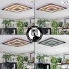 Lidor Plafoniera LED Antracite, Grigio, Nero, 1-Luce