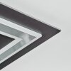 Lidor Plafoniera LED Antracite, Grigio, Nero, 1-Luce
