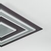 Lidor Plafoniera LED Antracite, Grigio, Nero, 1-Luce