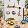 Ripoll Lampadario a sospensione, Lampada a sfera, Lampada a sospensione Écru, Nero, 3-Luci