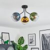 Koyoto Plafoniera, Lampada a sfera Blu, Oro, Verde, Chiaro, 3-Luci