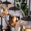 Gastor Lampadario a sospensione, Lampada a sfera, Lampada a sospensione Ambrato, Grigio fumo, 3-Luci Gastor Lampadario a sospensione, Lampada a sfera, Lampada a sospensione Ambrato, Grigio fumo, 3-Luci