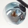 Gastor Plafoniera, Lampada a sfera Blu, Cromo, Verde, Chiaro, Ramato, Grigio fumo, 5-Luci