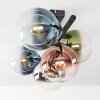 Gastor Plafoniera, Lampada a sfera Blu, Cromo, Verde, Chiaro, Ramato, Grigio fumo, 5-Luci