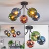 Koyoto Plafoniera, Lampada a sfera 52 cm Blu, Verde, Ramato, 5-Luci