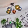 Koyoto Plafoniera, Lampada a sfera 52 cm Blu, Verde, Ramato, 5-Luci