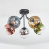 Koyoto Plafoniera, Lampada a sfera 52 cm Blu, Cromo, Oro, Verde, Chiaro, Ramato, Grigio fumo, 5-Luci Koyoto Plafoniera, Lampada a sfera 52 cm Blu, Cromo, Oro, Verde, Chiaro, Ramato, Grigio fumo, 5-Luci