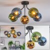 Koyoto Plafoniera, Lampada a sfera 52 cm Blu, Oro, Verde, 5-Luci
