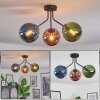 Gastor Plafoniera, Lampada a sfera Blu, Verde, Ramato, 3-Luci