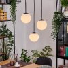 Gastor Lampadario a sospensione, Lampada a sfera, Lampada a sospensione Bianco, 3-Luci