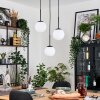 Gastor Lampadario a sospensione, Lampada a sfera, Lampada a sospensione Bianco, 3-Luci