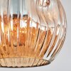 Ripoll Plafoniera, Lampada a sfera Ambrato, 3-Luci