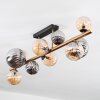 Chehalis Plafoniera, Lampada a sfera Oro, Nero, 10-Luci