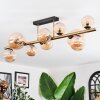 Chehalis Plafoniera, Lampada a sfera Oro, Nero, 10-Luci
