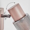 Nelar Applique, Faretto da parete Bronzo, Cromo, 1-Luce