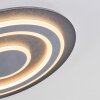 Lidor Plafoniera LED Nero, 1-Luce