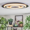 Lidor Plafoniera LED Nero, 1-Luce