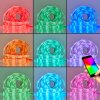 Rayen Strisce LED LED Bianco, 1-Luce, Cambia colore