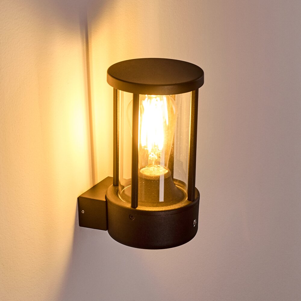 Frederiks Applique da esterno LED Nero, 1-Luce