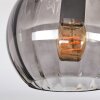Koyoto Plafoniera, Lampada a sfera Ambrato, Grigio fumo, 2-Luci