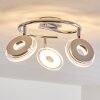 Prag Faretto da soffitto LED Cromo, 3-Luci