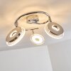 Prag Faretto da soffitto LED Cromo, 3-Luci