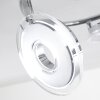 Prag Faretto da soffitto LED Cromo, 3-Luci