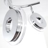 Prag Faretto da soffitto LED Cromo, 3-Luci