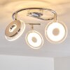 Prag Faretto da soffitto LED Cromo, 3-Luci