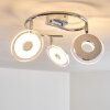 Prag Faretto da soffitto LED Cromo, 3-Luci