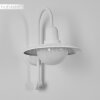 Pohei Lampada da parete per esterno Bianco, 1-Luce, Sensori di movimento