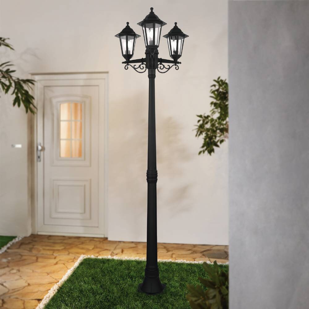 Eglo Lampione multibraccia, Illuminazione viale Nero, 3-Luci main product photo
