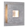 Wofi ENNIS Applique LED Argento, 1-Luce