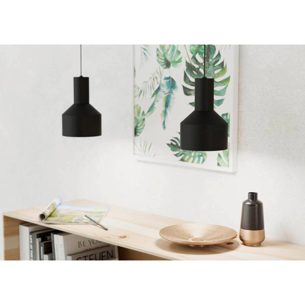 Eglo-Leuchten CASIBARE Lampada a Sospensione Nero, 1-Luce main product photo